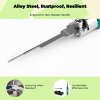 Connector Disconnect Tool, Automotive Plug Separator, High-Carbon Steel, Efficient Repairs, Universal for Cars