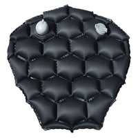 Breathable Inflatable Motorcycle Seat Cushion Long Ride Comfort Motorcycle Air Seat Pad Cooling Design Vehicle Accessory Non-Slip for Daily Commuters, Delivery Drivers, Summer Riding