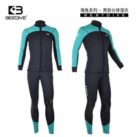 HP Bestdive 3.5MM/5MM男女海兔系列分体潜水服连体潜水衣水肺