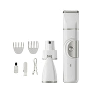Pet Clippers with Nail Rechargeable Electric Pet Nail Trimmer Cordless Dog Hair Trimmer with Attachments Cats