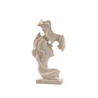 Romantic Figure Sculpture Elegant Decorative Statue Sleek for Bookshelf, Office