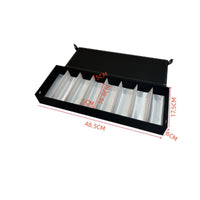 Glasses Storage Case with Lid Rigid Sunglass Organizer Case Slim for Collectors