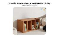 Cube Organizer Floor-Standing Stackable Storage Cube Minimalist Design for residents