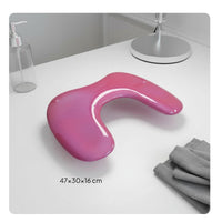 Easy to Clean U-Shaped Nail Hand Rest Stain Resistant Manicure Armrest Pillow Reinforced Base for Beauty Studio
