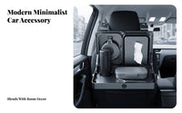Car Back Seat Tray Table Cup Holders Space Saving Rear-Seat Vehicle Tray Table