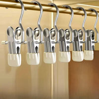 Stainless Steel Pants Hanger Fastener Multi-Functional