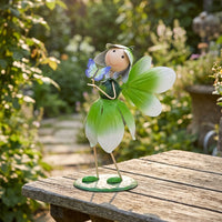 Desktop Figure Figurine Tabletop Fairy Statue Decorative Figurine for Shelf