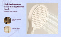 Thermostatic Copper Shower Set, Multi-Function, Easy Install
