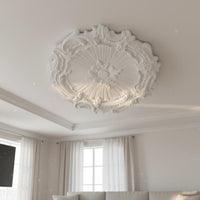 Ceiling Medallion Paintable French Design Light Canopy Moisture-Proof
