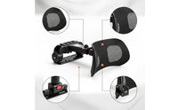 Telescoping Adjustable Scooter Backrest Foldable Scooter Backrest with Mesh Pad Ergonomic Comfortable for Commuters, Daily Commute, City Travel