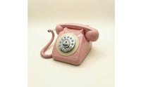 Retro-Style Audio Guest Book with Keypad Compact Vintage Audio Guestbook Classic Telephone with Handset Antique for Brides, Event Planners, Receptions