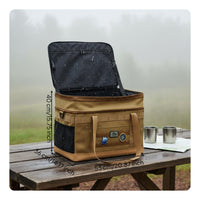 Camping Organizer Bag Moisture Resistant Storage Carrier Multiple Pockets