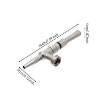 Beverage Tap Knurled Beverage Faucet Threaded Drink Dispenser Handle for Homebrewers