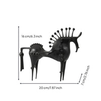 Horse Figurine Abstract Horse Statue Modern Decor for Art Lovers, Homeowners, Entryway