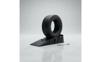 Non-Slip Surface Oil Change Ramp Pressure Resistant Car Service Ramp for DIY Mechanics, Auto Shop, Garage, Driveway