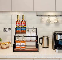 Multi-layer Wine Rack and Spice Rack