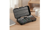 Screwdriver Set with Ratchet Handle Ratcheting Screwdriver Set Portable for Electronics Repair