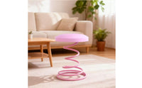 Compact Spring Stool Space-Saving Stool with Spring Base for Living Room