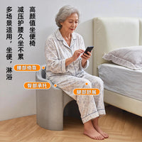 多功能坐便椅坐便淋浴两用凳子带桶孕妇老人厕所沐浴蹲坑改坐便凳