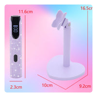 1 Nail Lamp Nail Dryer Curing Light Pedestal Stand Side Control Button Detachable Lamp Suitable for Nail Artists Nail Salon