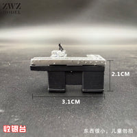 ZWZ 1:64 Hand-Painted Miniature Supermarket Scene Accessories