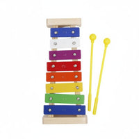 8 Note Xylophone Well-Tuned Colorful 8 Bar Xylophone Educational Method Influenced Wooden Musical Toy for Young Children, Infants, Playroom