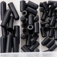 80pc橡胶防尘帽套装 VACUUM CAP ASSORTMENT黑色密封件橡胶保护套