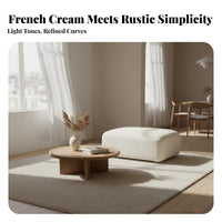 Teddy Fleece Upholstery Boucle sectional Sofa Japanese rustic aesthetic stylistic Sectional fluffyLike Shape Living Room Seating space-saving Footprint for Apartment Dwellers, Young Adults, property owners, Lounge Area, Lounging, Entertaining