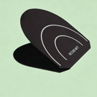 Oval Disc Protection Clip Black Vinyl Disc Clip Matte Audio Accessory Printed Graphics