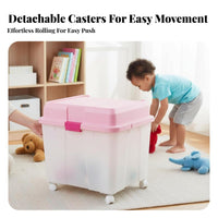 Lidded Stackable Box Cute Character Print Large Lidded Container With Lid