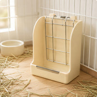 Coil Hay Feeder Easy to Use Wall Mount Hay Rack Space Saving