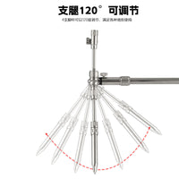 Kuno RP816 Stainless Steel Fishing Rod Holder, Quick-Fold, Three-Head European Style
