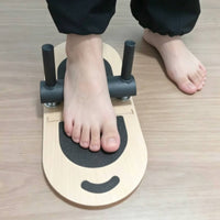 Plantar Fascia Stretching Device Solid Wood Construction for Home Gym, Athletes