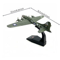 B-17 Flying Fortress Model Collectible B-17 Aircraft Model Detailed Paint