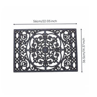 Dragonfly Doormat Weather-Resistant Dragonfly Mat Low Maintenance for Entryway