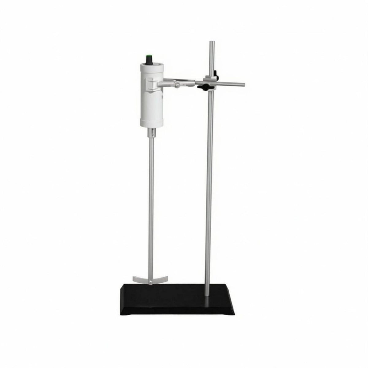 Powerful Engine Electric Overhead Stirrer High Viscosity Mixing Electric Laboratory Mixer Stainless Steel Paddle Adjustable Speed Liquid Stirrer Stable Operation for Students, Hobbyists, DIYers, Workshop