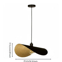 Japanese Aesthetic Pendant Light Minimalist Hat Overhead Lamp versatileUse Home Decor for Restaurant, Bedroom