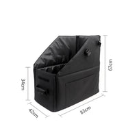 SUV Trunk Bike Bag Removable Straps Folding Bike Storage Box Reinforced Bottom