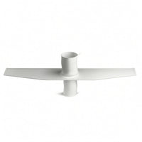 Textile Window Seal with Hose Sleeve Universal Baffle White