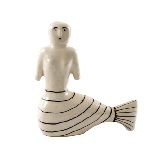 Resin Mermaid Figurine Smooth Room Decoration Ocean Theme