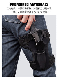 潜水绑腿刀套水肺潜水技潜装备水下潜水员专用可调节刀套