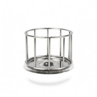 Turtle Feeding Dish with Guard Easy to Clean Stainless Steel Turtle Bowl
