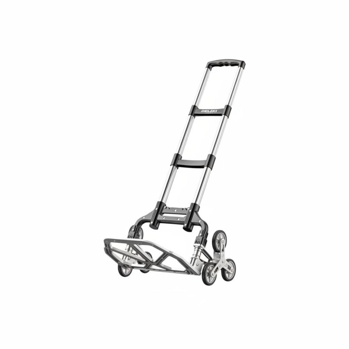 Stair Climbing Dolly Foldable Hand Truck Portable for Shopping, Travel, Shoppers