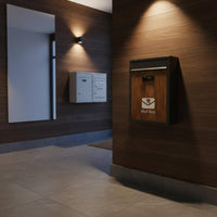 Letter Box Modern Design Lockable Outdoor Mailbox Weather Resistant