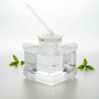 Transparent Tea Water Container High Temperature Resistant for Camping, Travel