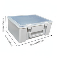 1/64 Figure Display Case Large Capacity Foam Display Case Rigid cover Small Figurine Box for Collectors