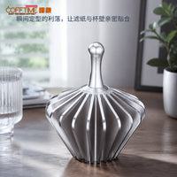 啡象铝合金压纸器手冲咖啡V60滤纸滤杯适用压纸辅助配件咖啡器具