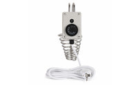 Submersible Honey Heater Thermostatic Immersion Heater with Thermostat Adjustable Immersion Heating Coil Electric for Hobbyists