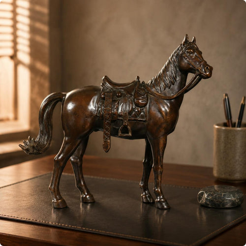 Tang Horse Sculpture Fine Workmanship Home Decor Distinctive Design for Office