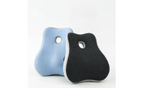 Contoured Support Cushion Ergonomic Pillow Supportive Back Support Pillow with Memory Foam Slow-Rebound for Office Workers, Drivers, Car Seat, Desk